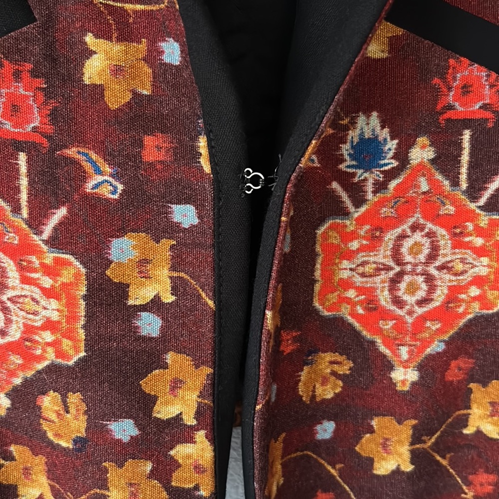 Anthropologie • Cartonnier Telluride Three Quarter Sleeves Ombré Blazer Size 6P - Picture 11 of 17